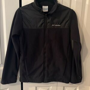 Columbia Black Full-Zip Jacket